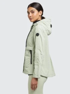 Khujo Vestes De Mi-saison Veste Mi-saison ZAHIRA4 Femme Vert -Khujo Boutique 6e0b19e851b5c7fb242576b2868dca29