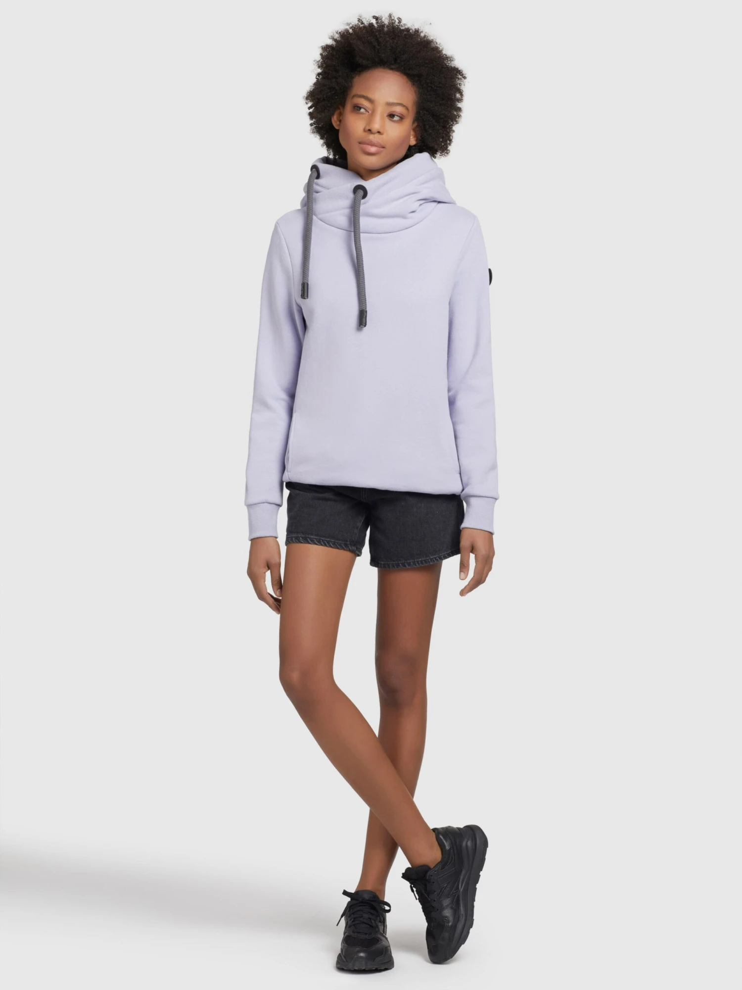 Khujo Sweats à Capuche Sweat-shirt Karima Femme Violet Clair 3 Khujo Sweats à Capuche Sweat-shirt Karima Femme Violet Clair - Image 3
