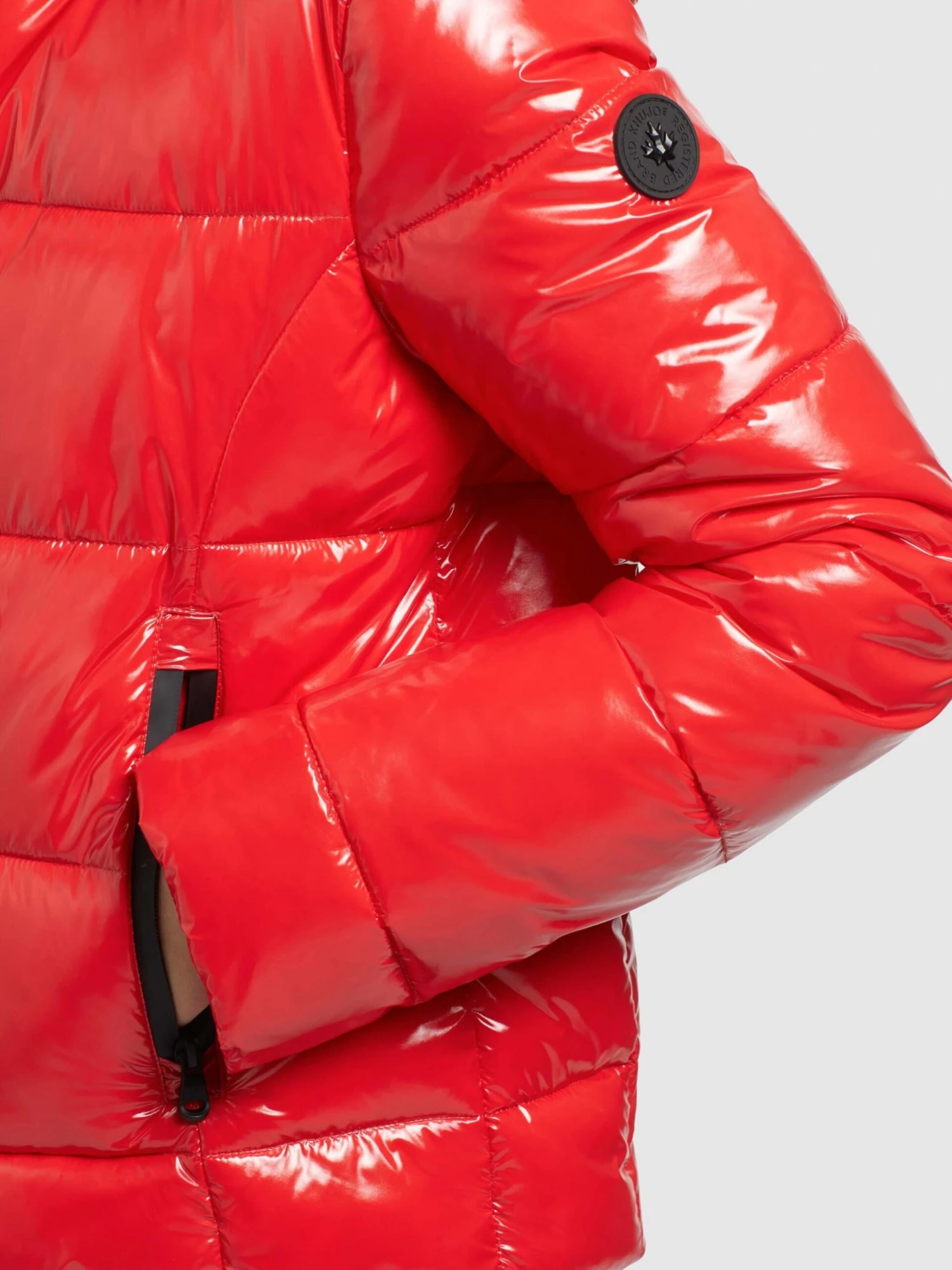 Khujo Vestes Dhiver Veste D’hiver Fala Femme Rouge 8 Khujo Vestes Dhiver Veste D’hiver Fala Femme Rouge - Image 8
