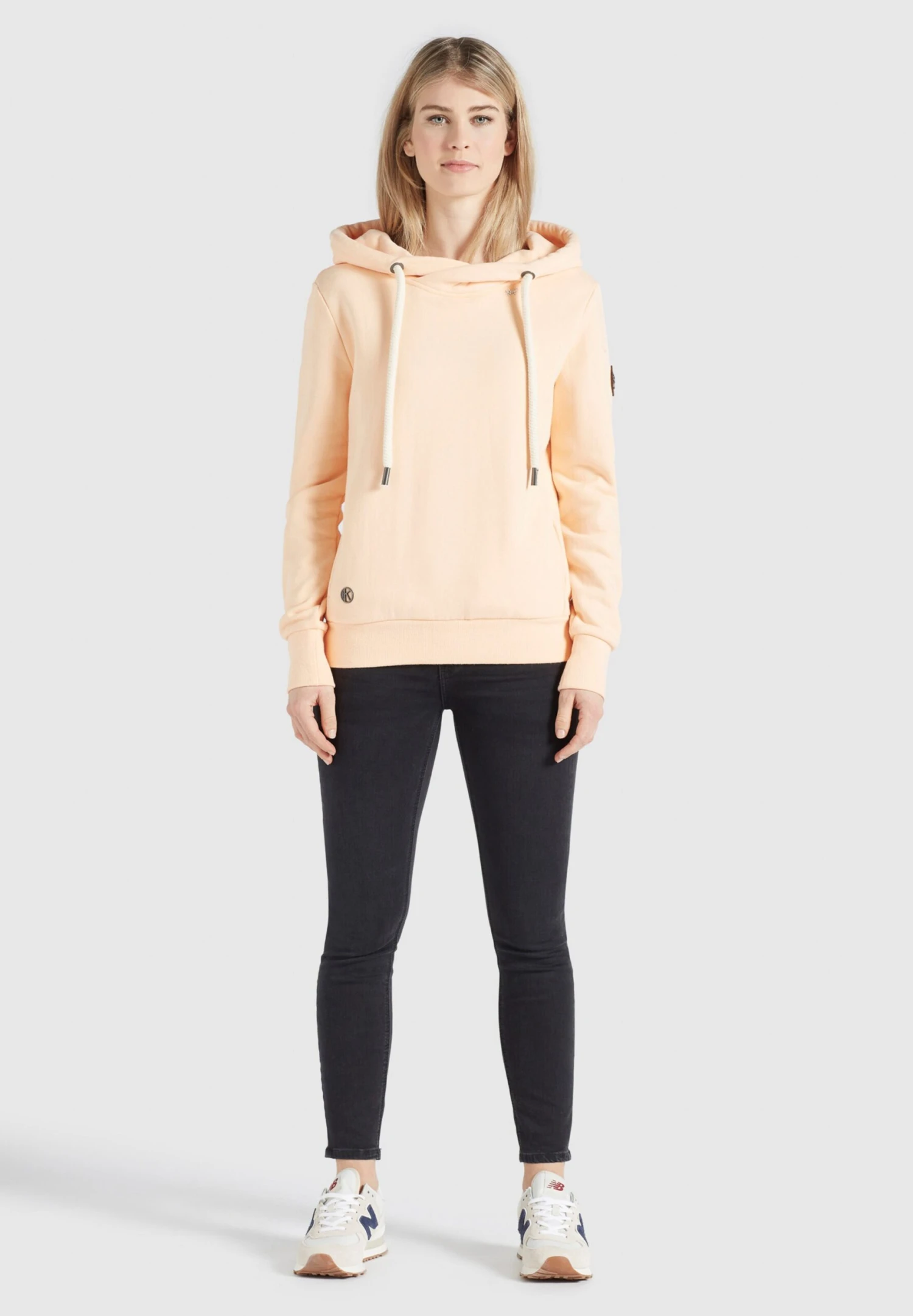 Khujo Sweats à Capuche Sweat-shirt Tesia Femme Pêche 3 Khujo Sweats à Capuche Sweat-shirt Tesia Femme Pêche - Image 3