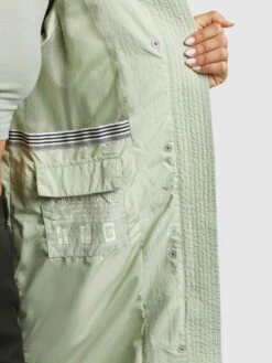 Khujo Manteaux De Mi-saison Manteau Mi-saison Silica Femme Vert Pastel -Khujo Boutique 6fb7bb88f94694ab036291a79c3148e5