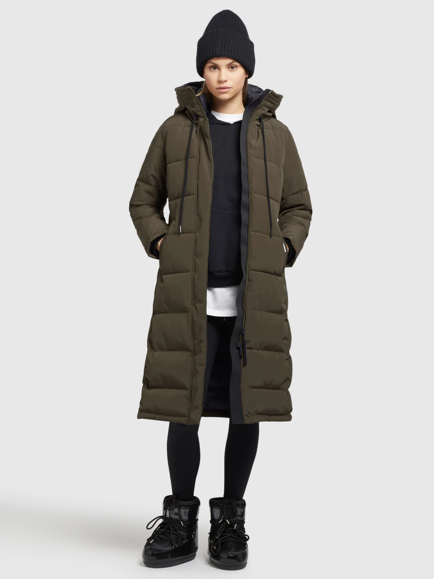Khujo Manteaux Dhiver Manteau D’hiver Rugg Femme Olive 3 Khujo Manteaux Dhiver Manteau D’hiver Rugg Femme Olive - Image 3