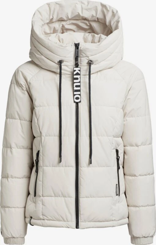 Khujo Vestes Dhiver Veste D’hiver Joilee Femme Blanc Cassé