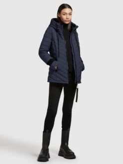 Khujo Vestes Dhiver Veste D’hiver Patt Femme Bleu Foncé 13 Khujo Vestes Dhiver Veste D’hiver Patt Femme Bleu Foncé -Khujo Boutique 7149652824b07e019f9f1abf37f0f26c