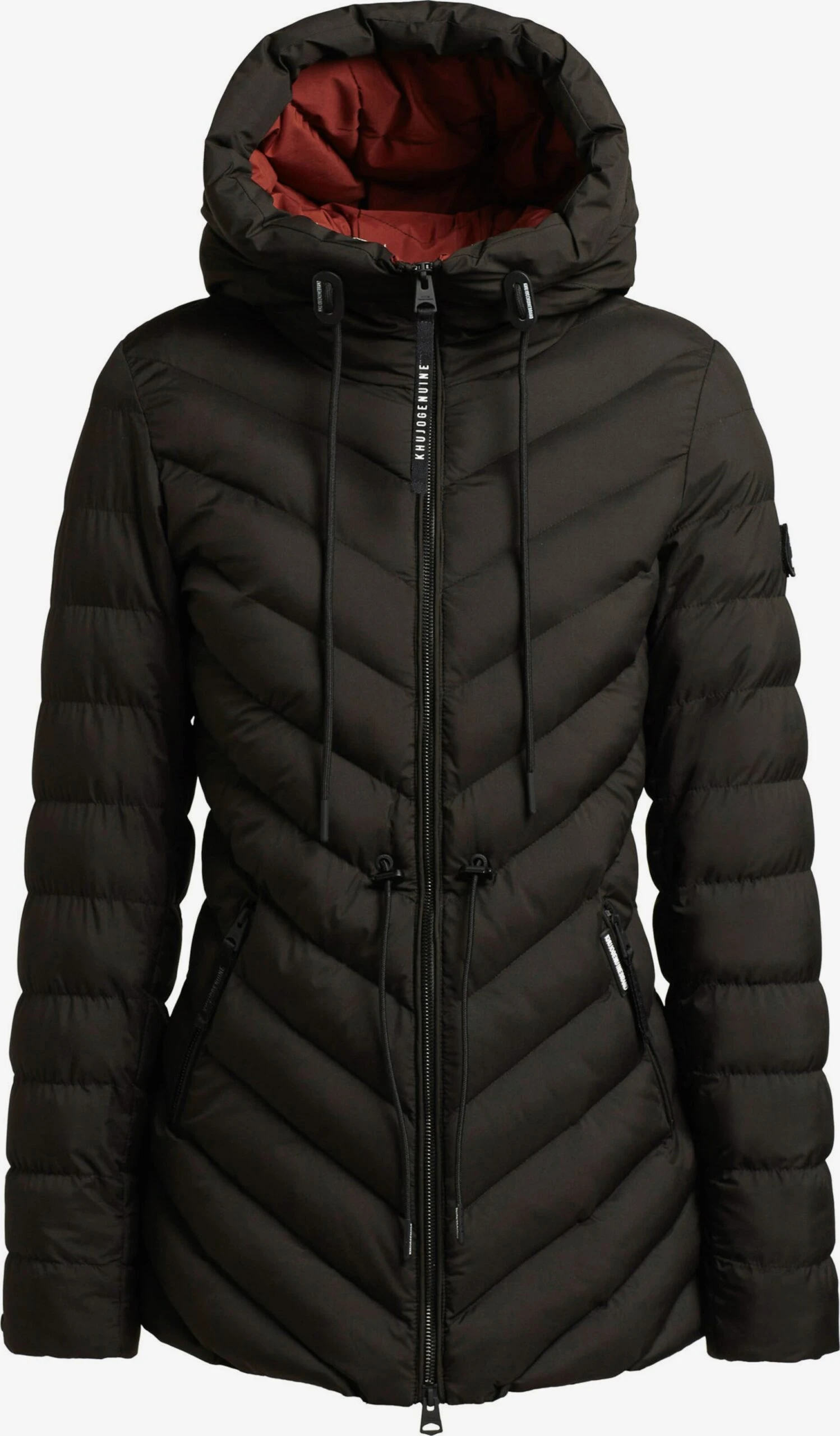 Khujo Vestes De Mi-saison Veste Mi-saison Noomi Femme Noir 1 Khujo Vestes De Mi-saison Veste Mi-saison Noomi Femme Noir