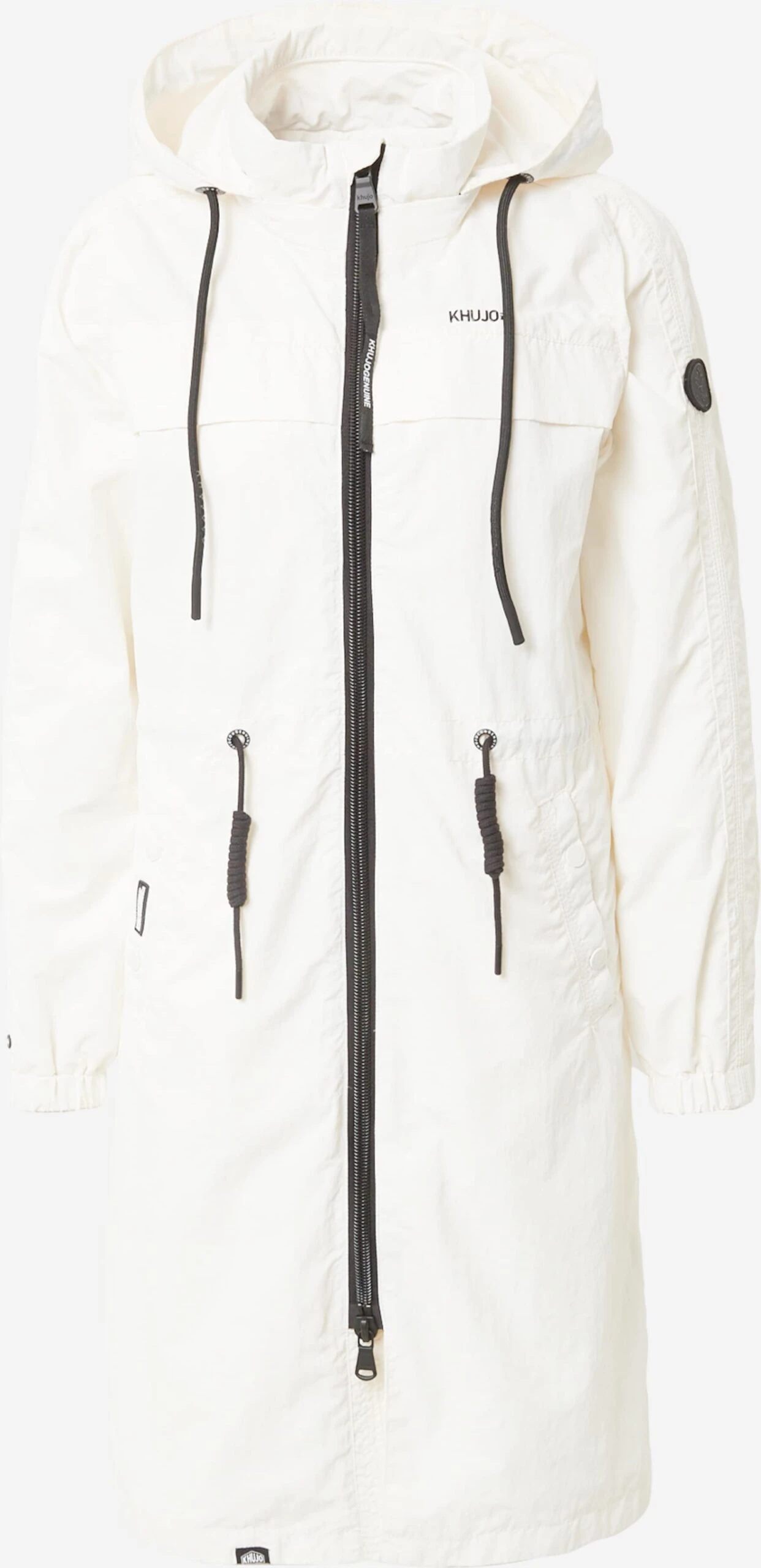 Khujo Manteaux De Mi-saison Manteau Mi-saison VOYA3 Femme Blanc 1 Khujo Manteaux De Mi-saison Manteau Mi-saison VOYA3 Femme Blanc
