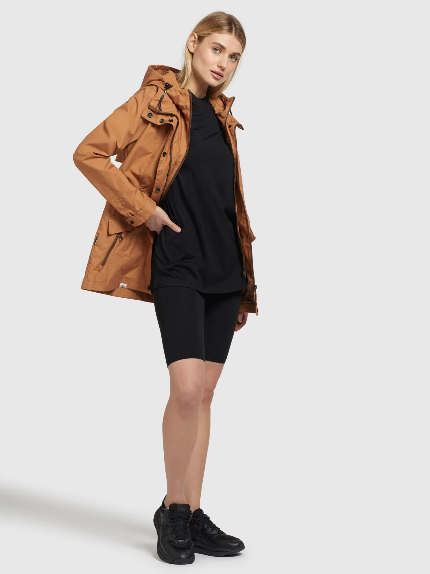Khujo Parkas Parka Mi-saison FELINA Femme Camel 6 Khujo Parkas Parka Mi-saison FELINA Femme Camel - Image 6