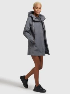 Khujo Manteaux De Mi-saison Manteau Mi-saison Artisa Femme Gris Fumé 10 Khujo Manteaux De Mi-saison Manteau Mi-saison Artisa Femme Gris Fumé -Khujo Boutique 73852a8c9e2a141cc3ac8aae2e184c11