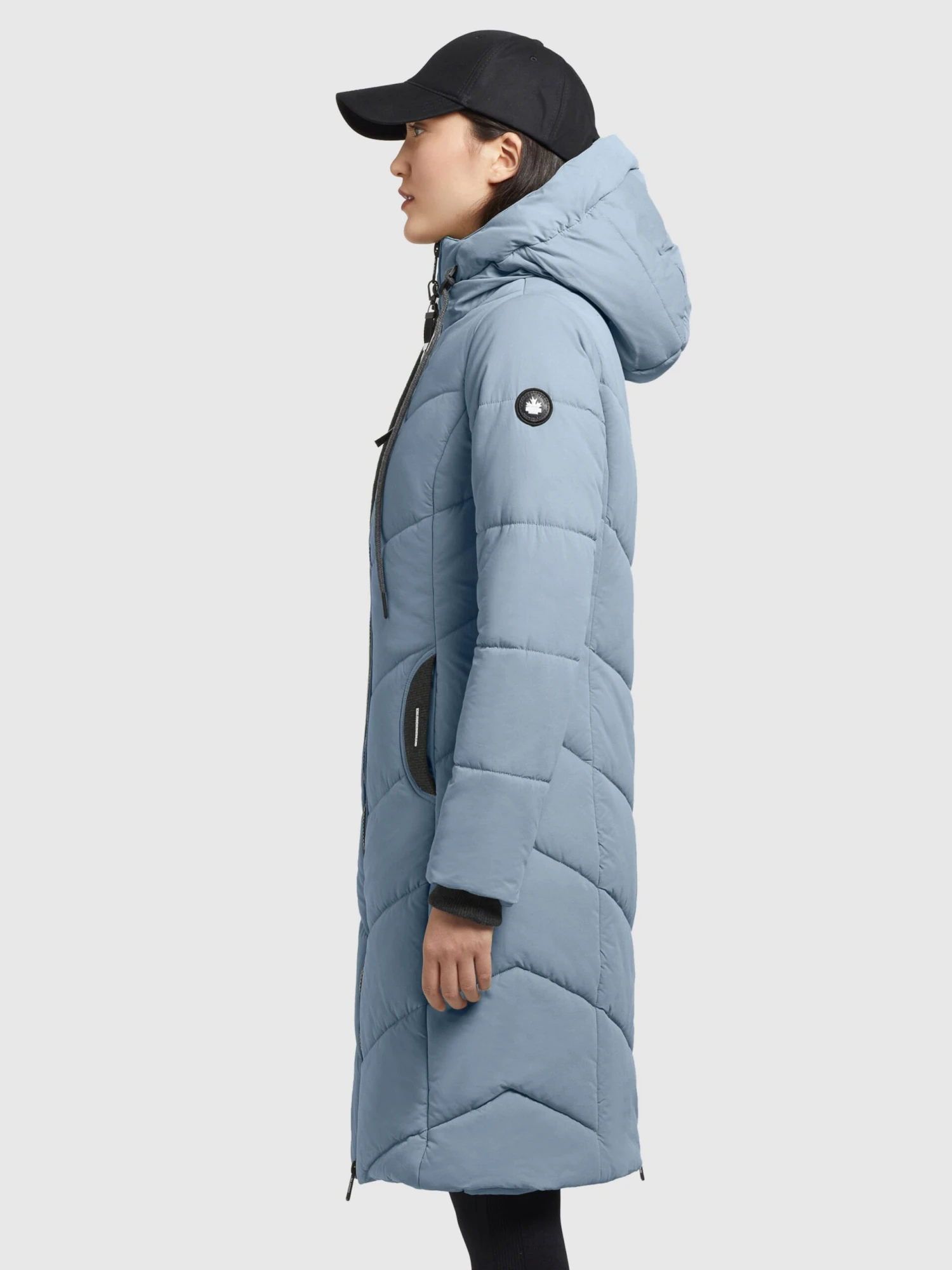 Khujo Manteaux Dhiver Manteau D’hiver Aribay 3 Femme Bleu-gris 5 Khujo Manteaux Dhiver Manteau D’hiver Aribay 3 Femme Bleu-gris - Image 5