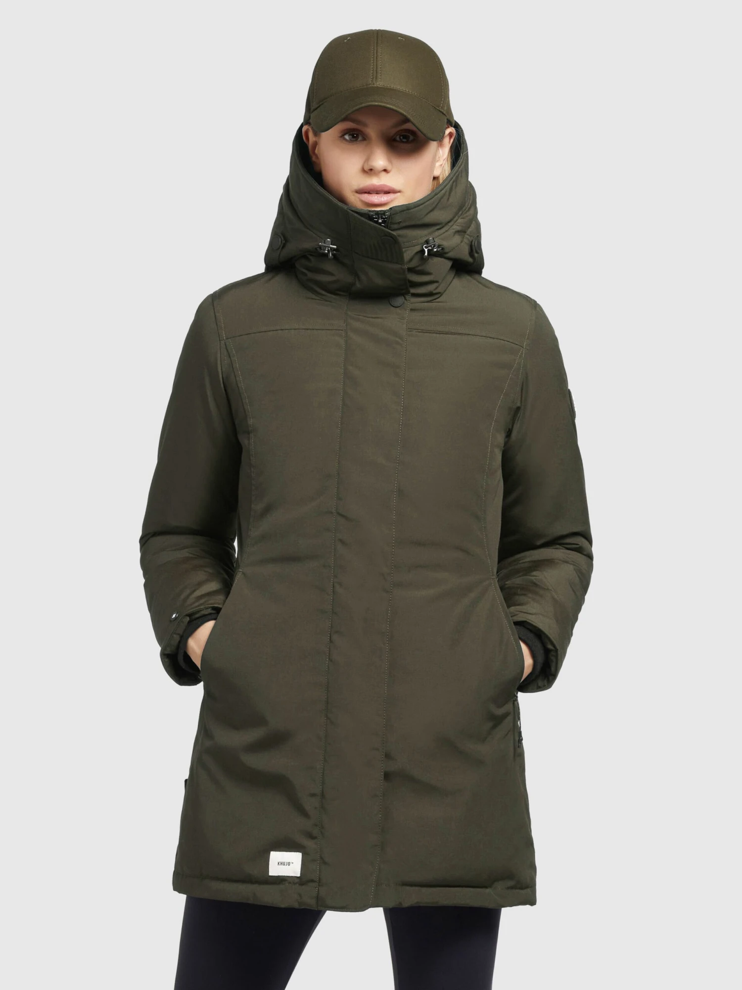 Khujo Vestes Dhiver Veste D’hiver Kanda 2 Femme Olive 2 Khujo Vestes Dhiver Veste D’hiver Kanda 2 Femme Olive - Image 2