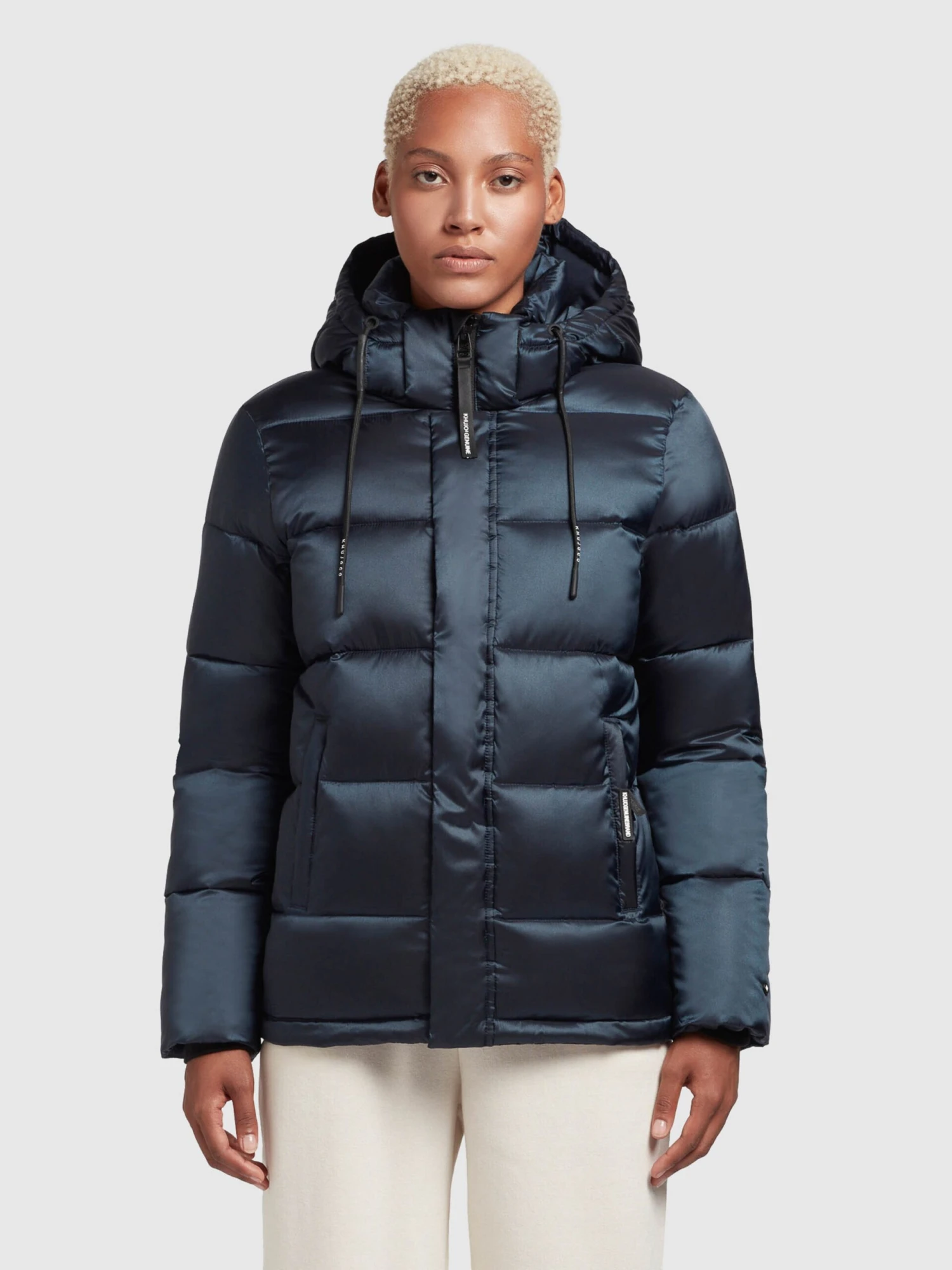 Khujo Vestes Dhiver Veste D’hiver Evona Femme Bleu Nuit 2 Khujo Vestes Dhiver Veste D’hiver Evona Femme Bleu Nuit - Image 2
