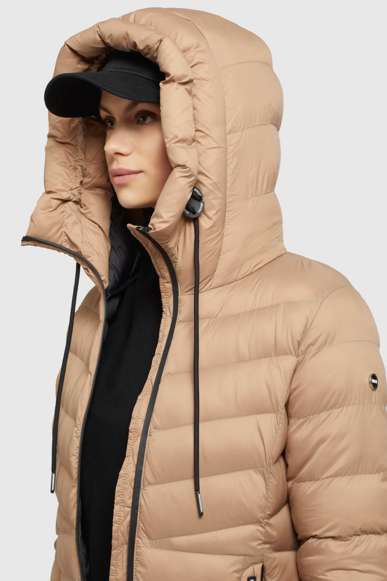Khujo Manteaux Dhiver Manteau D’hiver Ingram 2 Femme Beige Foncé 7 Khujo Manteaux Dhiver Manteau D’hiver Ingram 2 Femme Beige Foncé - Image 7