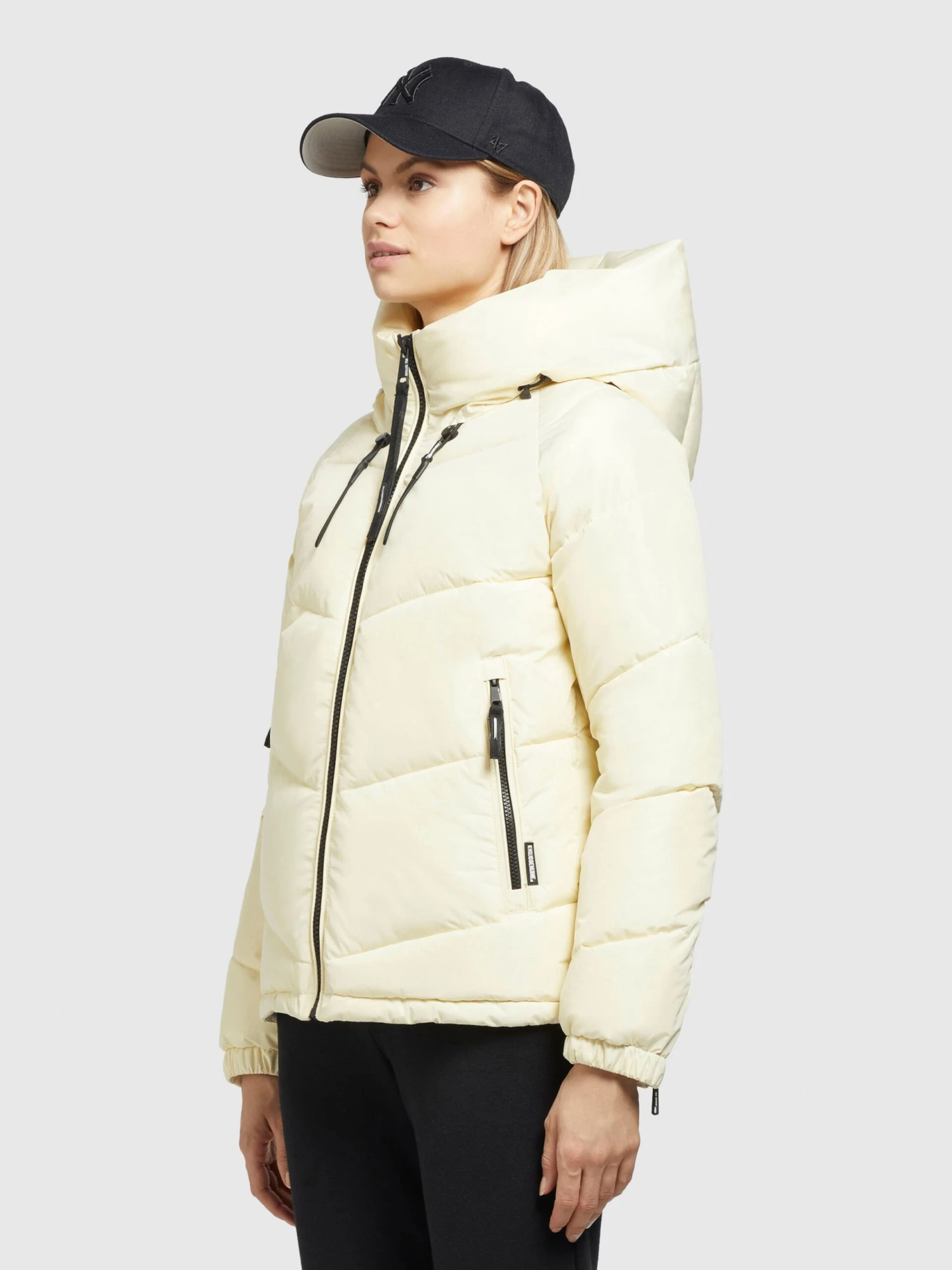 Khujo Vestes Dhiver Veste D’hiver Esila Femme Jaune Pastel 5 Khujo Vestes Dhiver Veste D’hiver Esila Femme Jaune Pastel - Image 5
