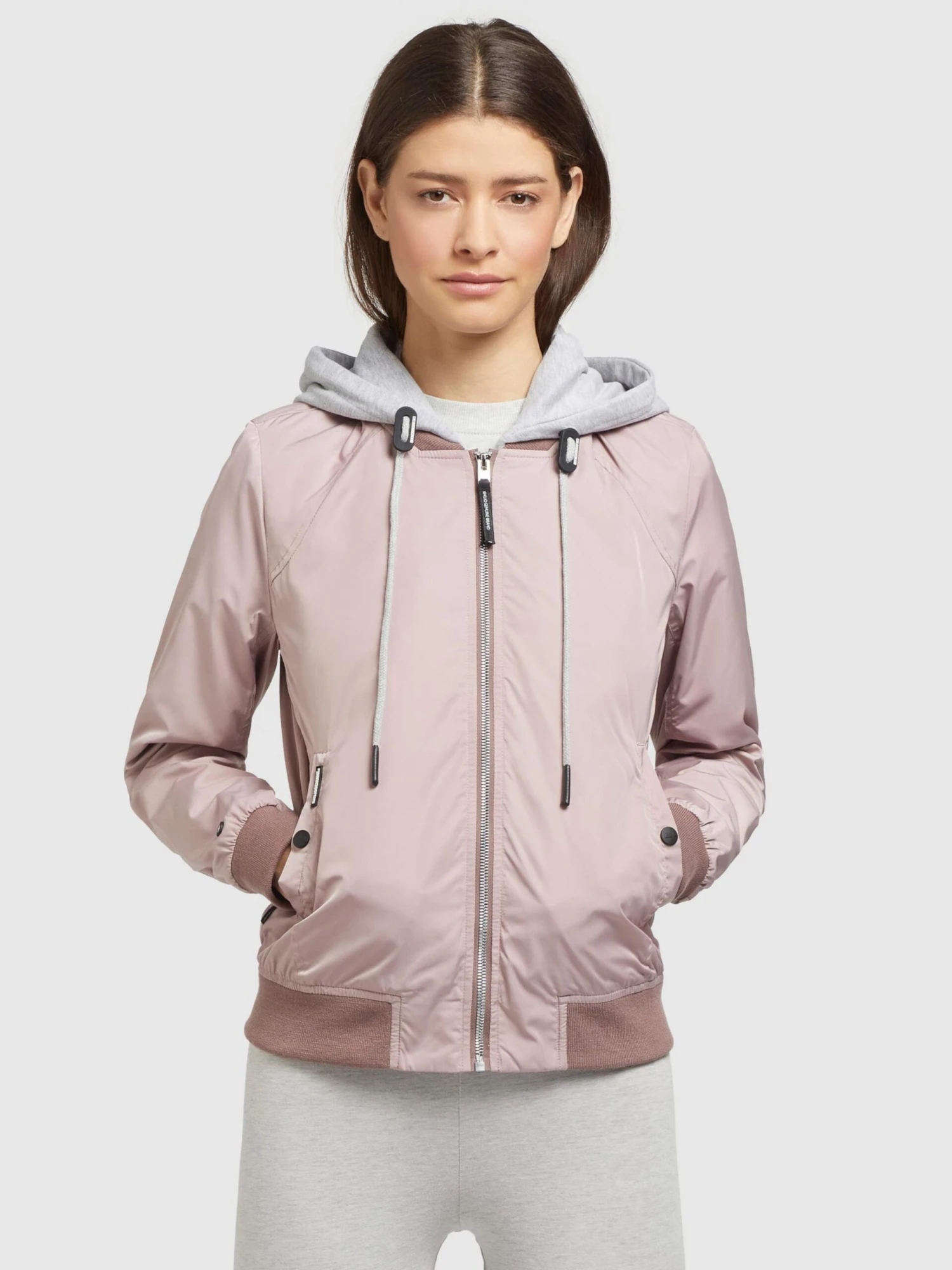 Khujo Vestes De Mi-saison Veste Mi-saison PERSEE Femme Rose 2 Khujo Vestes De Mi-saison Veste Mi-saison PERSEE Femme Rose - Image 2