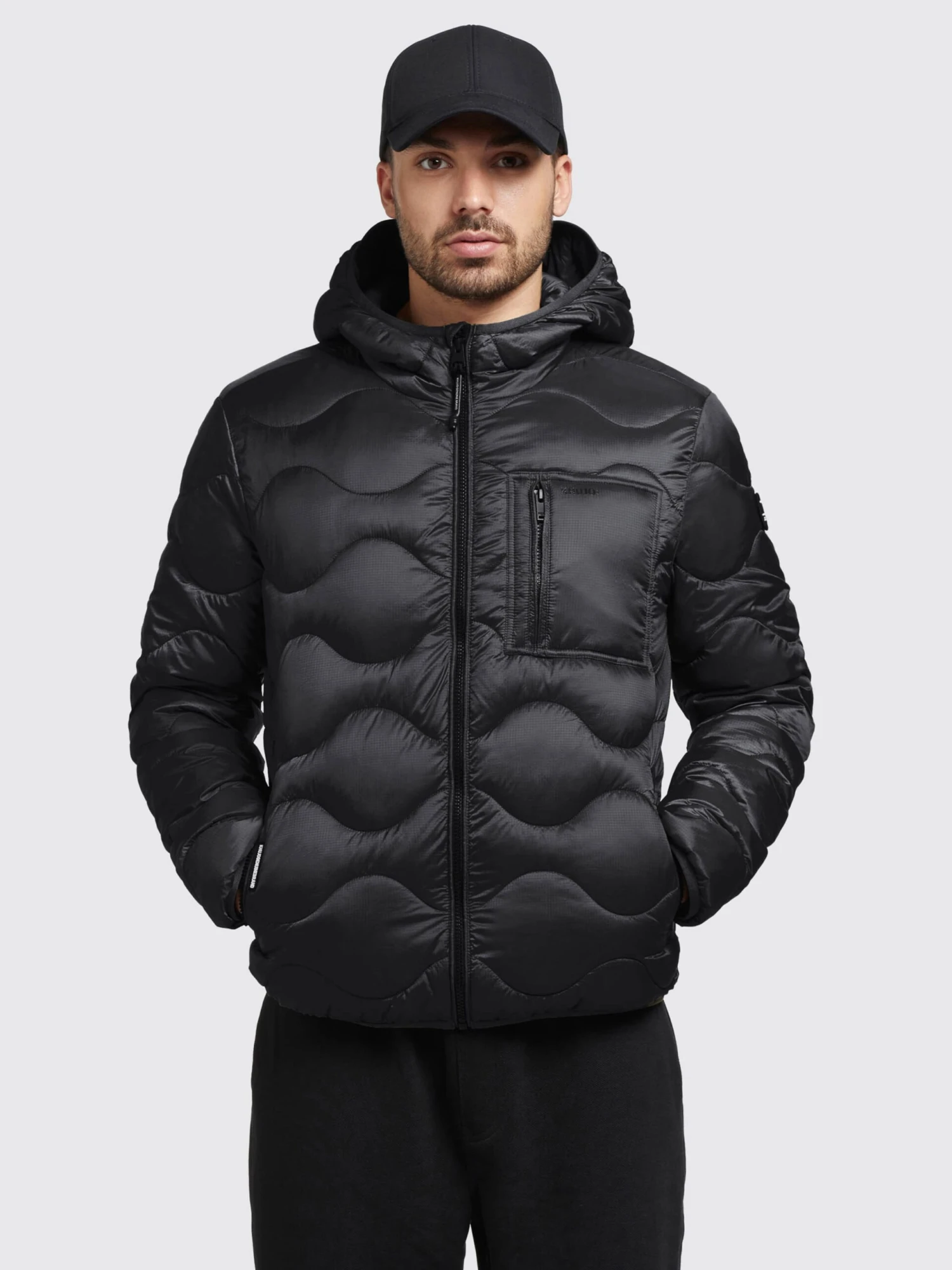 Khujo Vestes De Mi-saison Veste Mi-saison Remo Homme Noir 2 Khujo Vestes De Mi-saison Veste Mi-saison Remo Homme Noir - Image 2