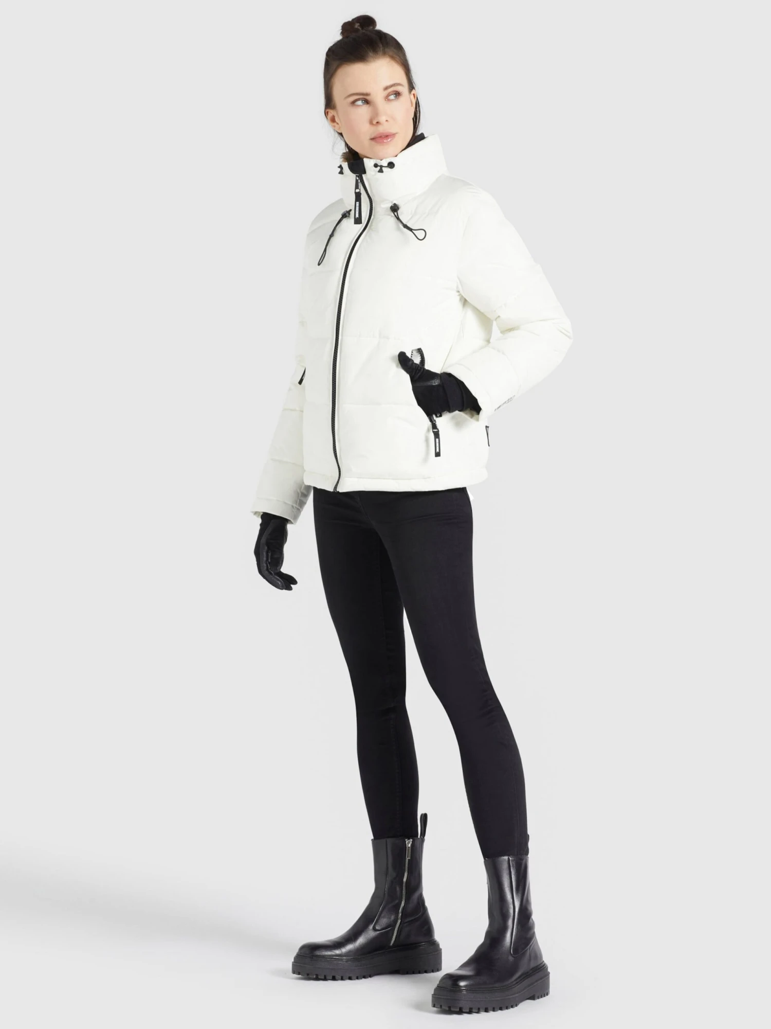 Khujo Vestes Dhiver Veste D’hiver Tuba Femme Blanc 3 Khujo Vestes Dhiver Veste D’hiver Tuba Femme Blanc - Image 3