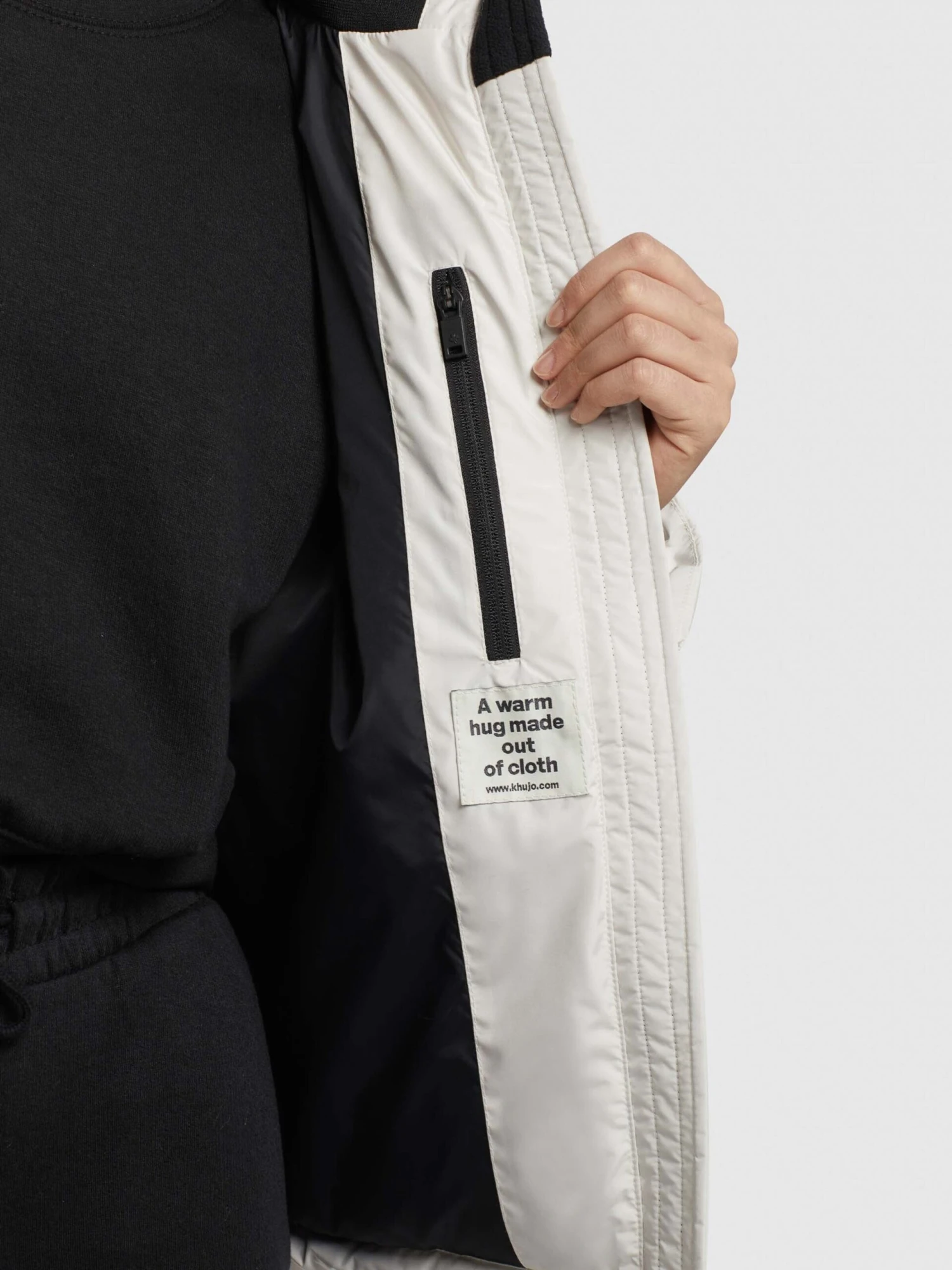 Khujo Vestes Dhiver Veste D’hiver Tuba Femme Blanc Cassé 8 Khujo Vestes Dhiver Veste D’hiver Tuba Femme Blanc Cassé - Image 8