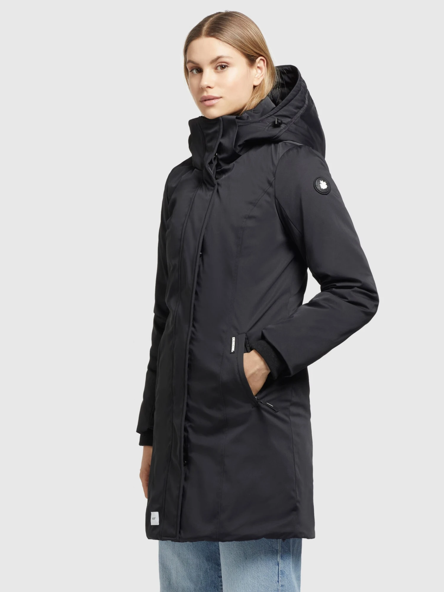 Khujo Manteaux Dhiver Manteau D’hiver Blossom Femme Noir 5 Khujo Manteaux Dhiver Manteau D’hiver Blossom Femme Noir - Image 5