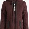 Khujo Vestes Dhiver Veste D’hiver Femme Lie De Vin