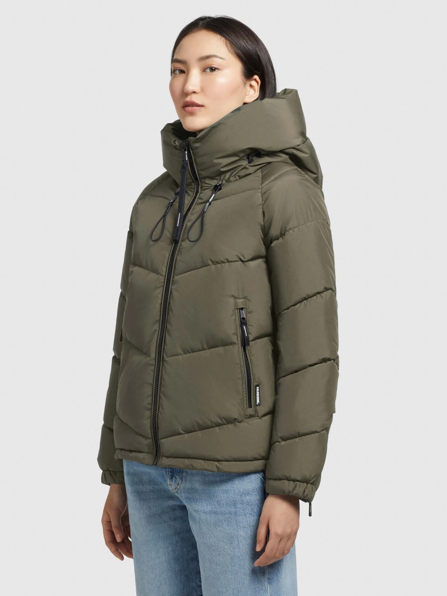 Khujo Vestes Dhiver Veste D’hiver Esila Femme Kaki 5 Khujo Vestes Dhiver Veste D’hiver Esila Femme Kaki - Image 5