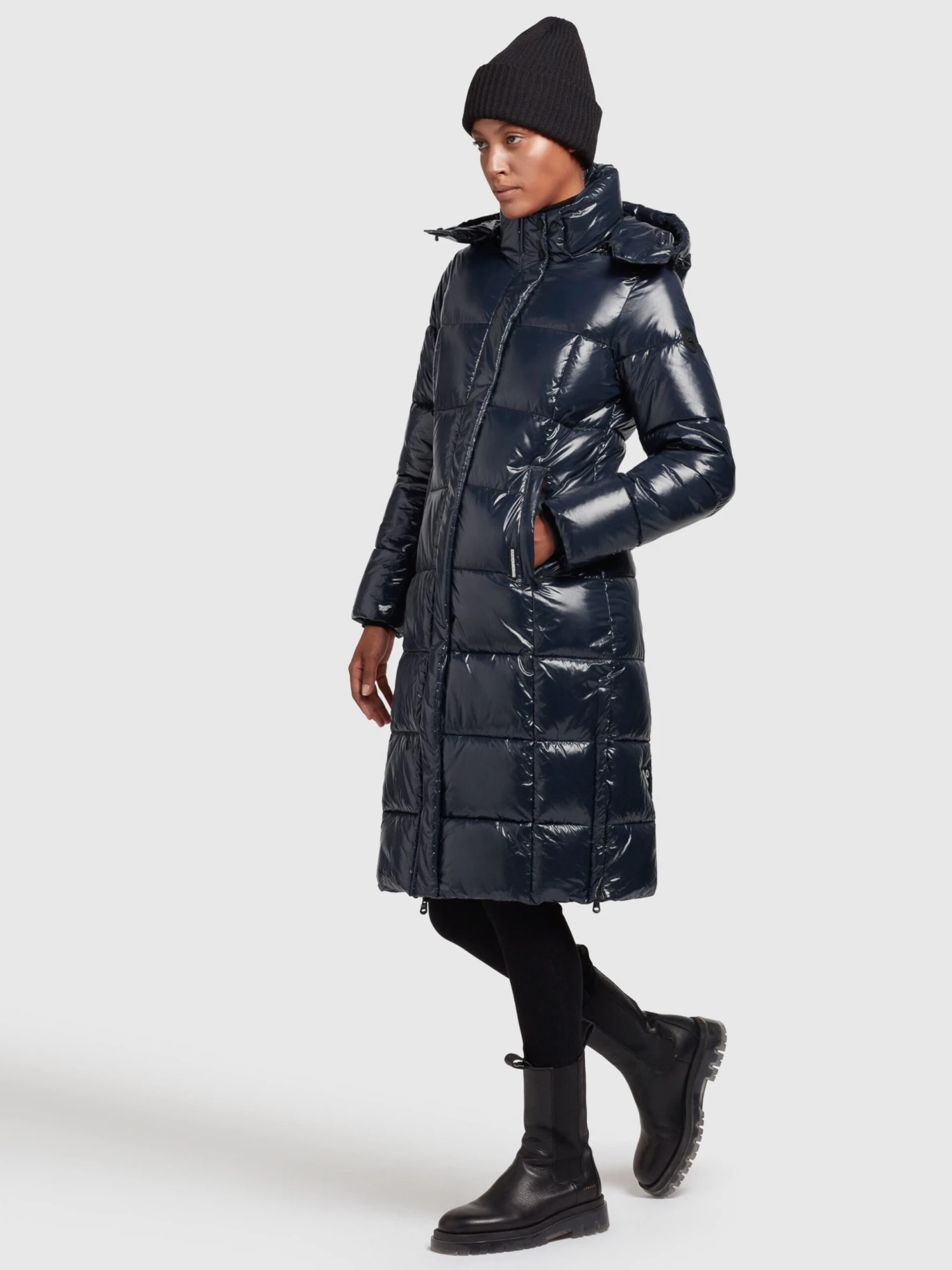 Khujo Manteaux Dhiver Manteau D’hiver Tonka Femme Bleu Foncé 6 Khujo Manteaux Dhiver Manteau D’hiver Tonka Femme Bleu Foncé - Image 6