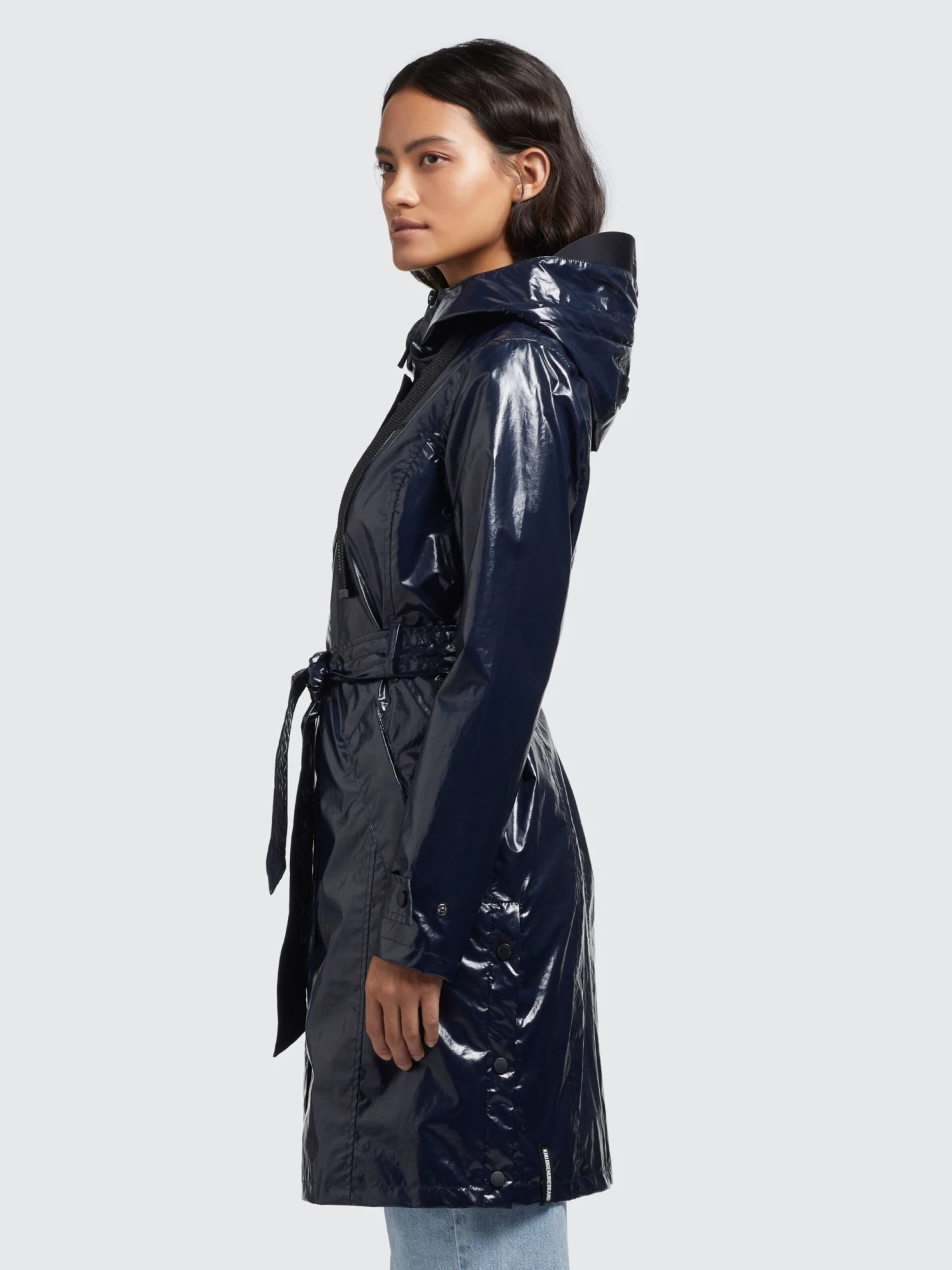 Khujo Manteaux De Pluie Manteau Mi-saison Alecia Femme Bleu Nuit 5 Khujo Manteaux De Pluie Manteau Mi-saison Alecia Femme Bleu Nuit - Image 5