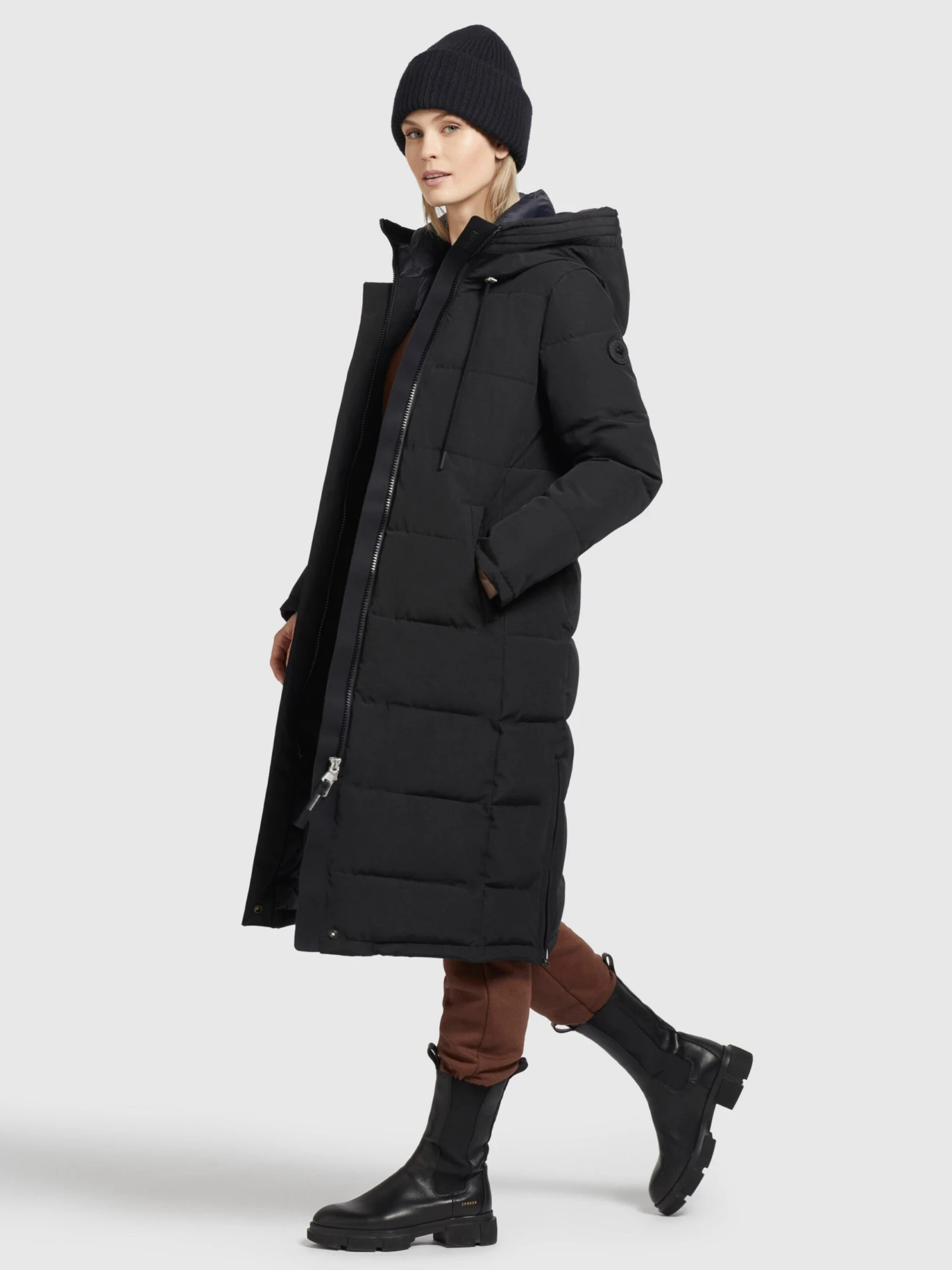 Khujo Manteaux Dhiver Manteau D’hiver Rugg Femme Noir 3 Khujo Manteaux Dhiver Manteau D’hiver Rugg Femme Noir - Image 3