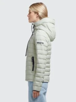 Khujo Vestes De Mi-saison Veste Mi-saison LOVINA4 Femme Vert -Khujo Boutique 7a988973a7899dd658e3a13d0a715305