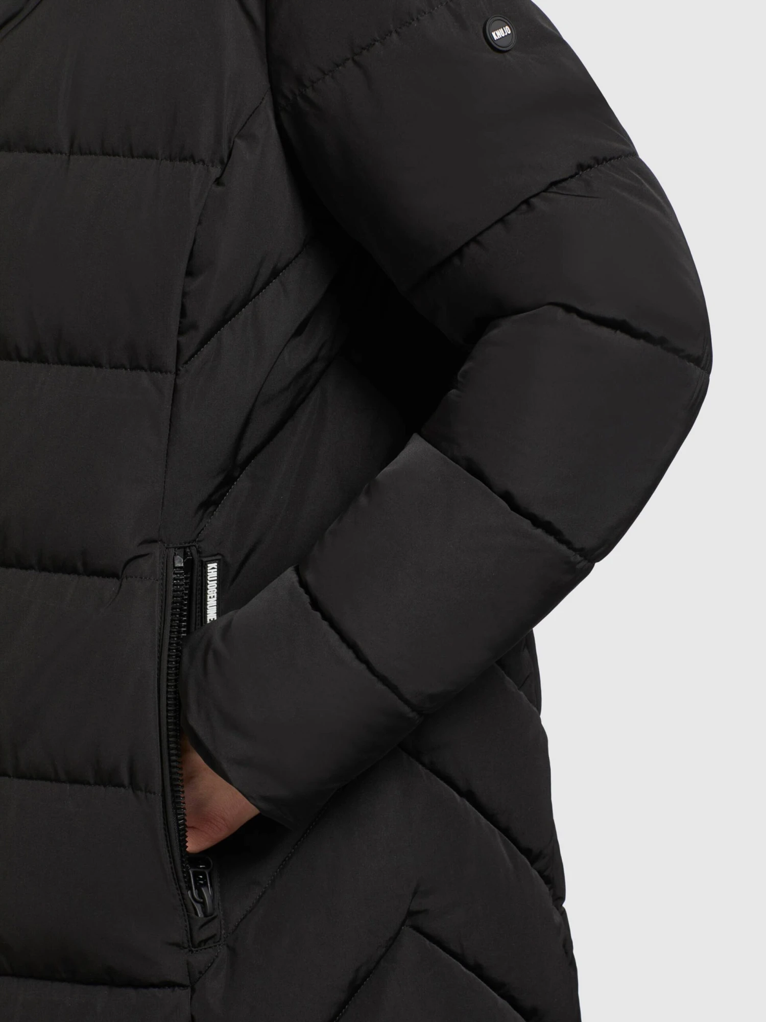 Khujo Manteaux Dhiver Manteau D’hiver Gamber Femme Noir 8 Khujo Manteaux Dhiver Manteau D’hiver Gamber Femme Noir - Image 8