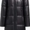 Khujo Manteaux Dhiver Manteau D’hiver Melona Femme Noir