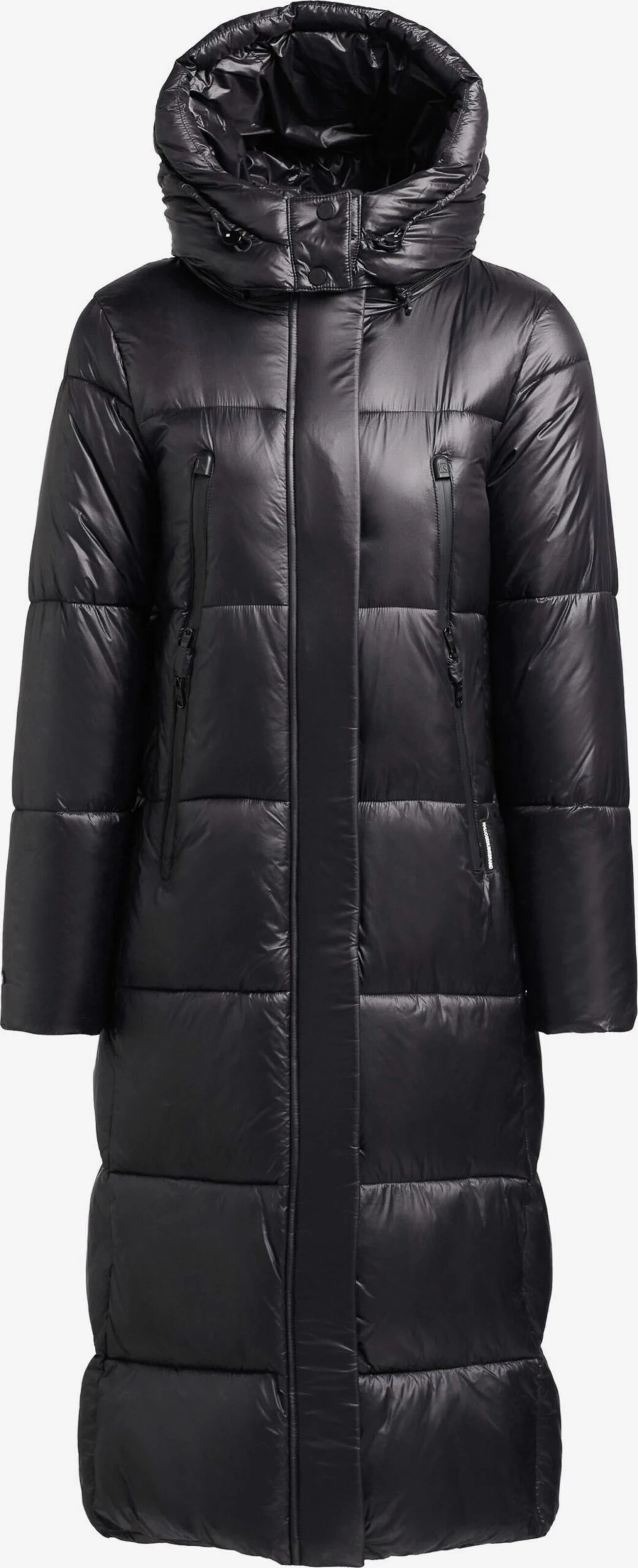 Khujo Manteaux Dhiver Manteau D’hiver Melona Femme Noir 1 Khujo Manteaux Dhiver Manteau D’hiver Melona Femme Noir