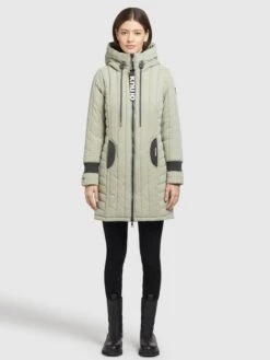 Khujo Manteaux De Mi-saison Manteau Mi-saison Jerry Femme Menthe 13 Khujo Manteaux De Mi-saison Manteau Mi-saison Jerry Femme Menthe -Khujo Boutique 7b1a0f45e4ade12064b001b920ded87e