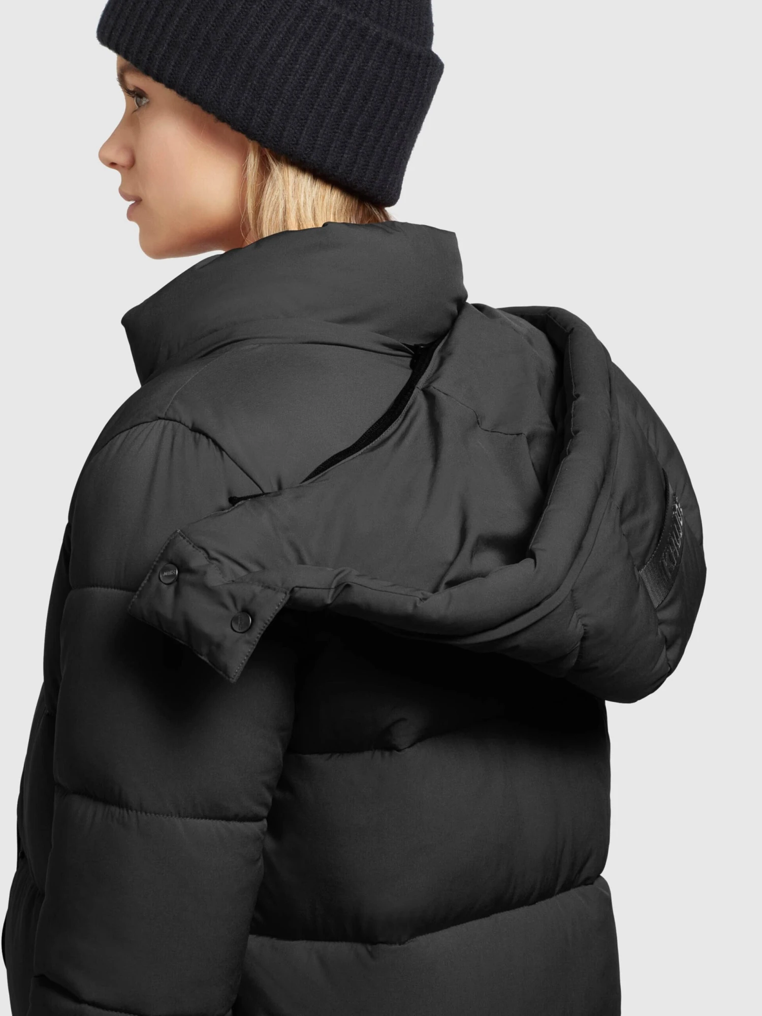 Khujo Manteaux Dhiver Manteau D’hiver EMORIA MATT Femme Noir 8 Khujo Manteaux Dhiver Manteau D’hiver EMORIA MATT Femme Noir - Image 8