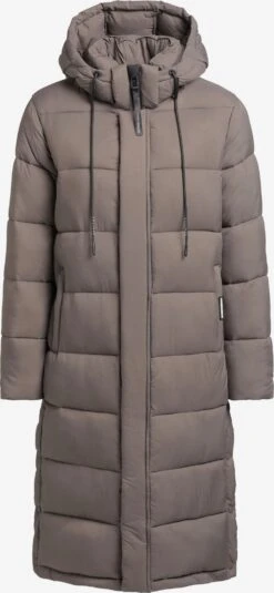 Khujo Manteaux Dhiver Manteau D’hiver Julina Femme Sépia
