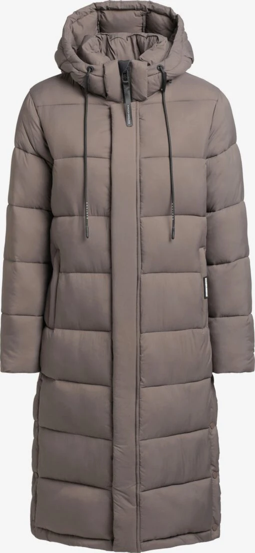 Khujo Manteaux Dhiver Manteau D’hiver Julina Femme Sépia