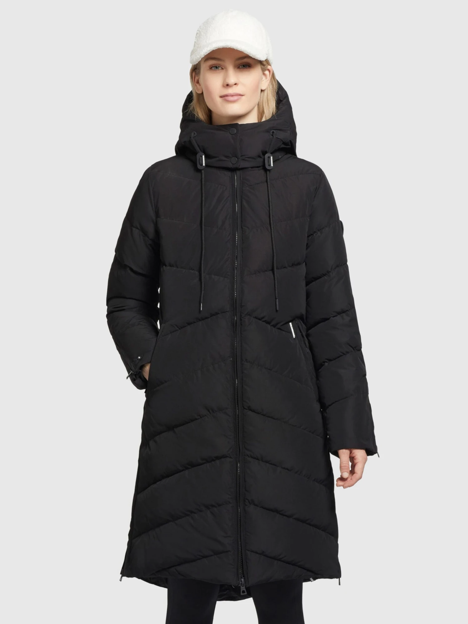 Khujo Manteaux Dhiver Manteau D’hiver Huba Femme Noir 2 Khujo Manteaux Dhiver Manteau D’hiver Huba Femme Noir - Image 2