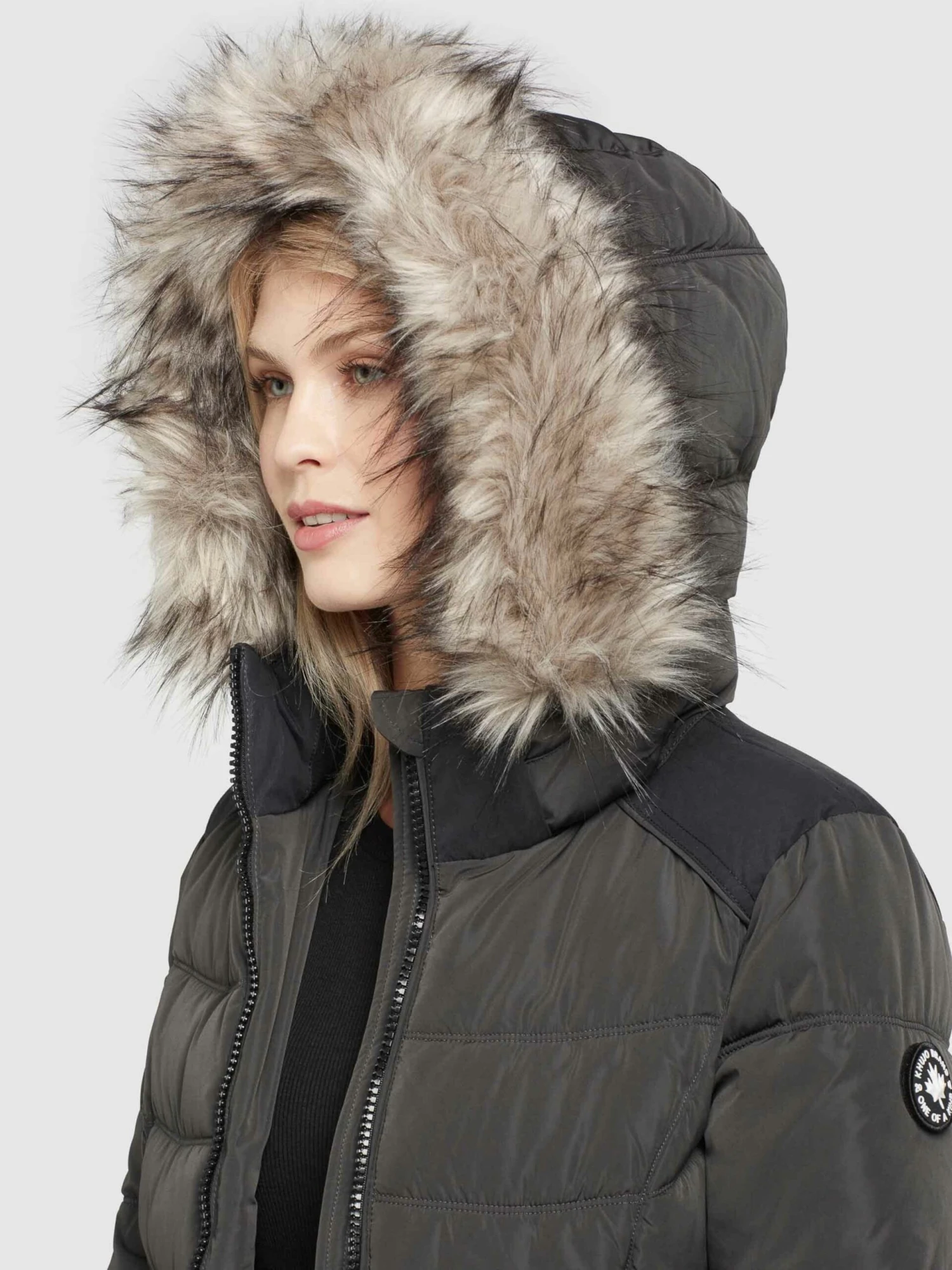 Khujo Manteaux Dhiver Manteau D’hiver Amaray Femme Anthracite 6 Khujo Manteaux Dhiver Manteau D’hiver Amaray Femme Anthracite - Image 6