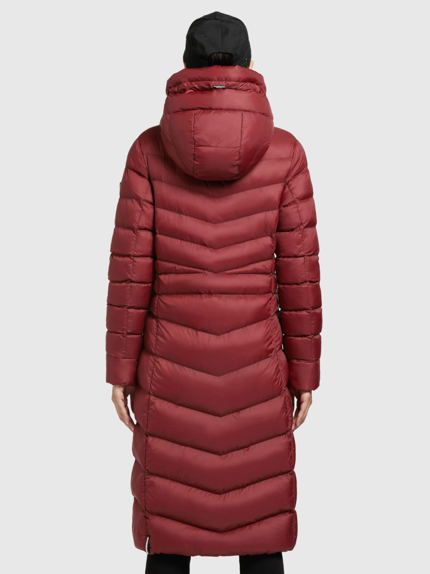 Khujo Vestes Dhiver Veste D’hiver Ingram Shine Femme Rouge Foncé 4 Khujo Vestes Dhiver Veste D’hiver Ingram Shine Femme Rouge Foncé - Image 4