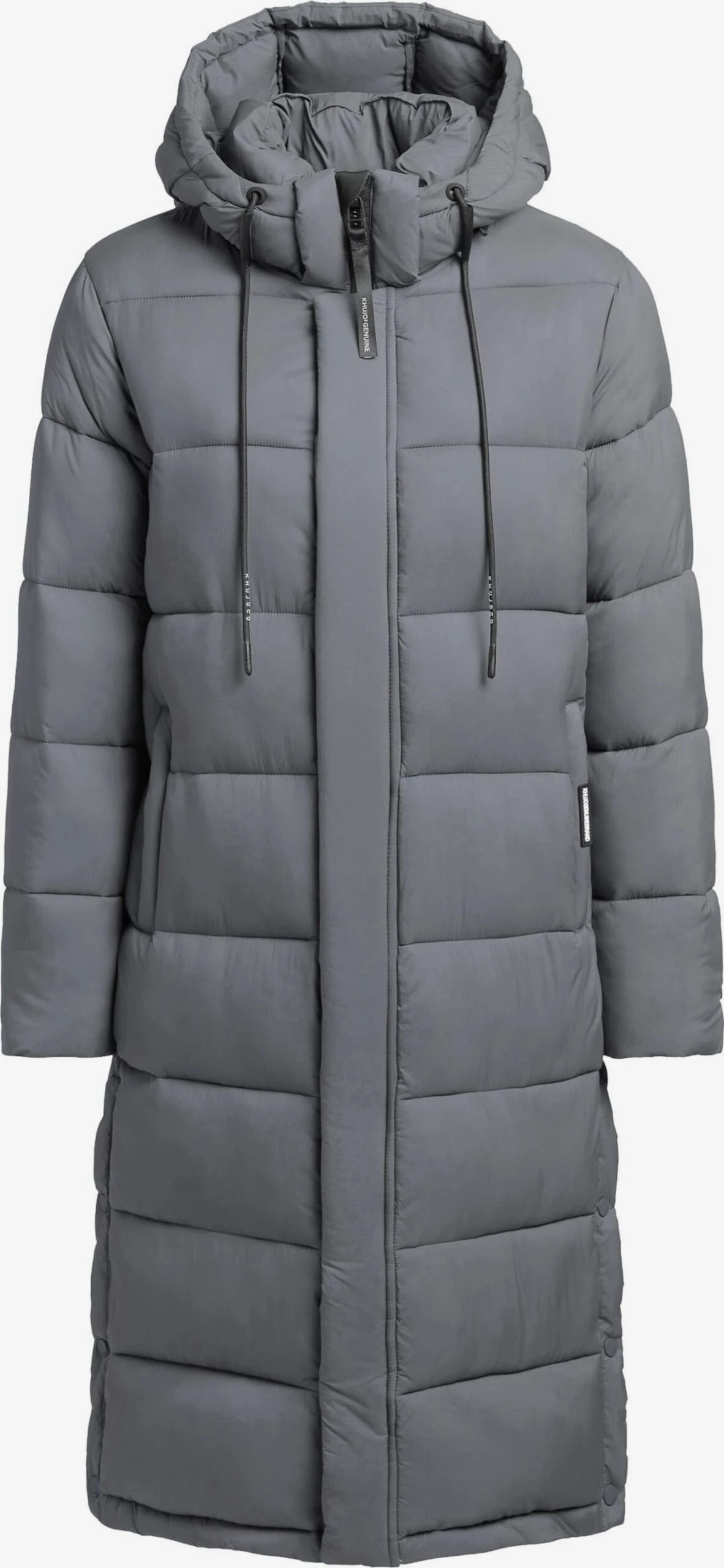 Khujo Manteaux Dhiver Manteau D’hiver Julina Femme Gris Foncé 1 Khujo Manteaux Dhiver Manteau D’hiver Julina Femme Gris Foncé