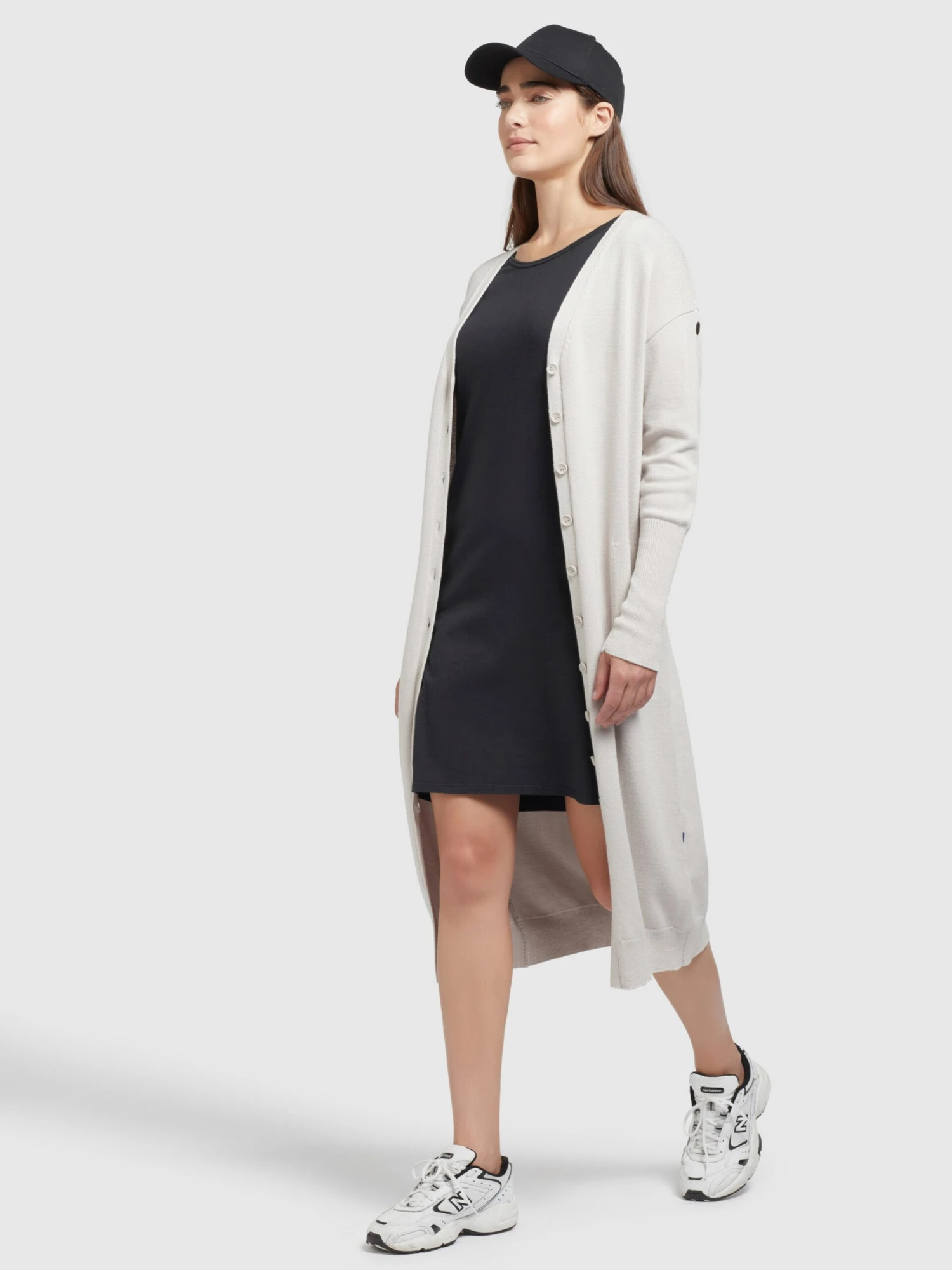 Khujo Gilets Cardigan Elina Femme Crème 3 Khujo Gilets Cardigan Elina Femme Crème - Image 3