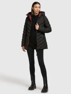 Khujo Vestes De Mi-saison Veste Mi-saison Noomi Femme Noir 10 Khujo Vestes De Mi-saison Veste Mi-saison Noomi Femme Noir -Khujo Boutique 7da80f142401e976a789cd934c3dabb1