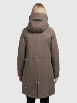 Khujo Parkas Parka Mi-saison LARIA Femme Marron 10 Khujo Parkas Parka Mi-saison LARIA Femme Marron -Khujo Boutique 7dbb752a5cad19d986f4edf344e8251b