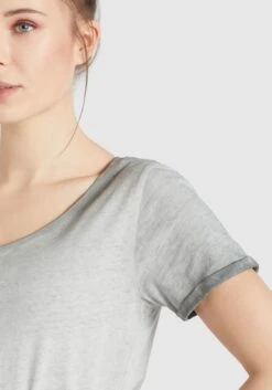 Khujo T-shirts T-shirt Baru Femme Gris 12 Khujo T-shirts T-shirt Baru Femme Gris -Khujo Boutique 7e257ab75b5f8aec65c1e964340384dc