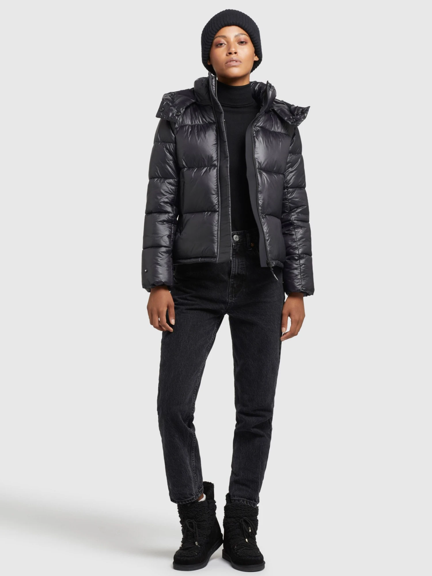 Khujo Vestes Dhiver Veste D’hiver Valona Femme Noir 6 Khujo Vestes Dhiver Veste D’hiver Valona Femme Noir - Image 6