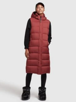 Khujo Vestes Sans Manches Gilet Magneta Femme Rouge Rouille 10 Khujo Vestes Sans Manches Gilet Magneta Femme Rouge Rouille -Khujo Boutique 7ec3252d02c33aca24b8bbcd3a0b4931