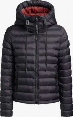 Khujo Vestes Dhiver Veste D’hiver Lovina Femme Noir