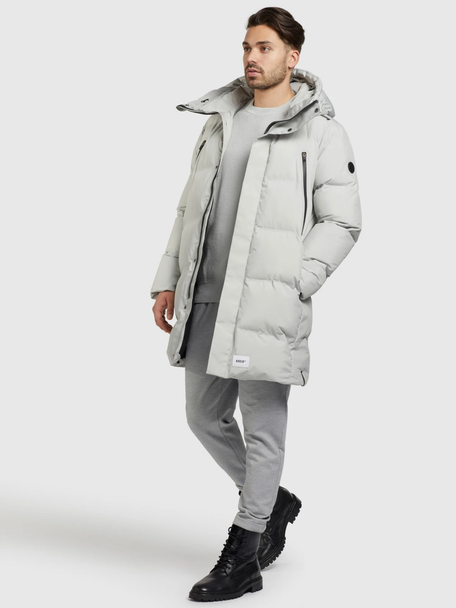 Khujo Vestes Dhiver Veste D’hiver Clide Homme Blanc 6 Khujo Vestes Dhiver Veste D’hiver Clide Homme Blanc - Image 6