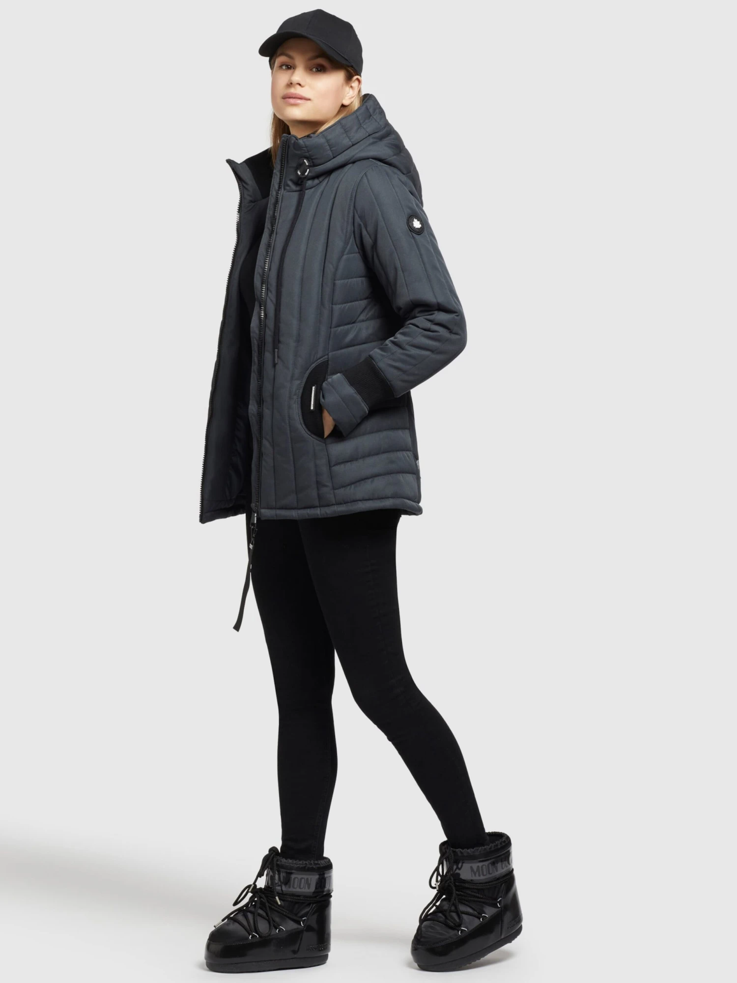 Khujo Vestes Dhiver Veste D’hiver TWEETY PRIME6 STRUCTURED Femme Bleu 4 Khujo Vestes Dhiver Veste D’hiver TWEETY PRIME6 STRUCTURED Femme Bleu - Image 4