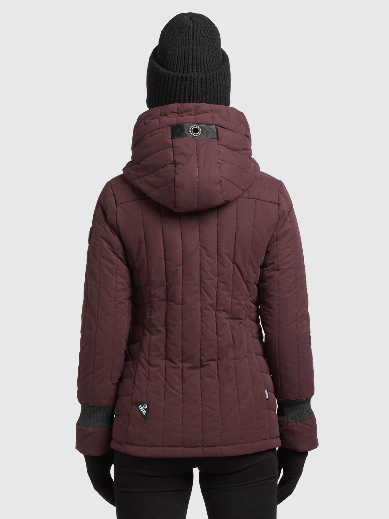 Khujo Vestes Dhiver Veste D’hiver Femme Lie De Vin 4 Khujo Vestes Dhiver Veste D’hiver Femme Lie De Vin - Image 4