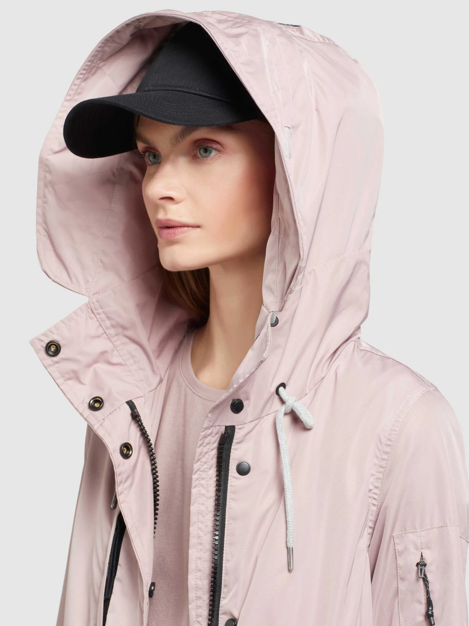 Khujo Parkas Parka Mi-saison DAYES Femme Rose 7 Khujo Parkas Parka Mi-saison DAYES Femme Rose - Image 7